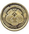Medalla numismática 50 Años Marco Alemán 1950-2000 de oro