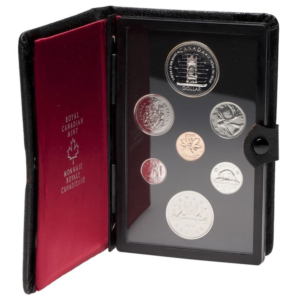 Estuche prestige Royal Canadian Mint año 1977