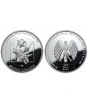 Estuche 20 Euros Plata Alemania año 2017. 5 monedas Proof.