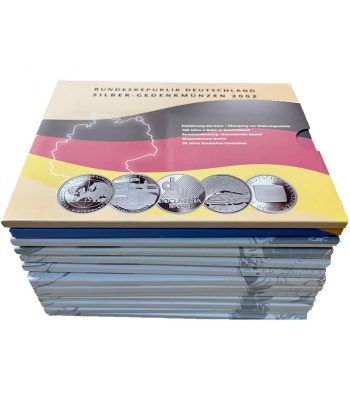 Colección 10 Euros Plata Alemania 2002/2015 en Proof.  - 1