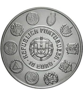 Portugal 10 Euros 2003 V serie Iberoamericana La Nautica.