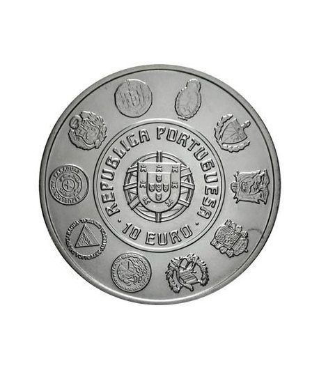 Portugal 10 Euros 2003 V serie Iberoamericana La Nautica.