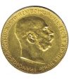 Moneda de Austria 100 Coronas oro año 1915