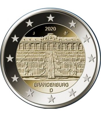 moneda 2 euros Alemania 2020 Brandenburg.