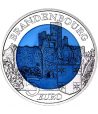 Moneda de Luxemburgo 5 euros 2015 Chateau de Brandenbourg