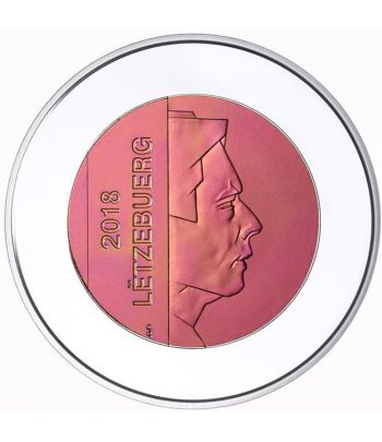 Moneda de Luxemburgo 5 euros 2018 Chateau de Koerich