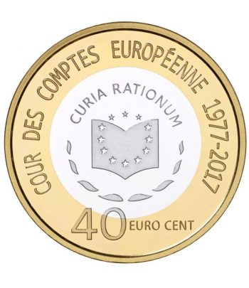 Moneda de Luxemburgo 40 céntimos 2017 Cour Des Comptes