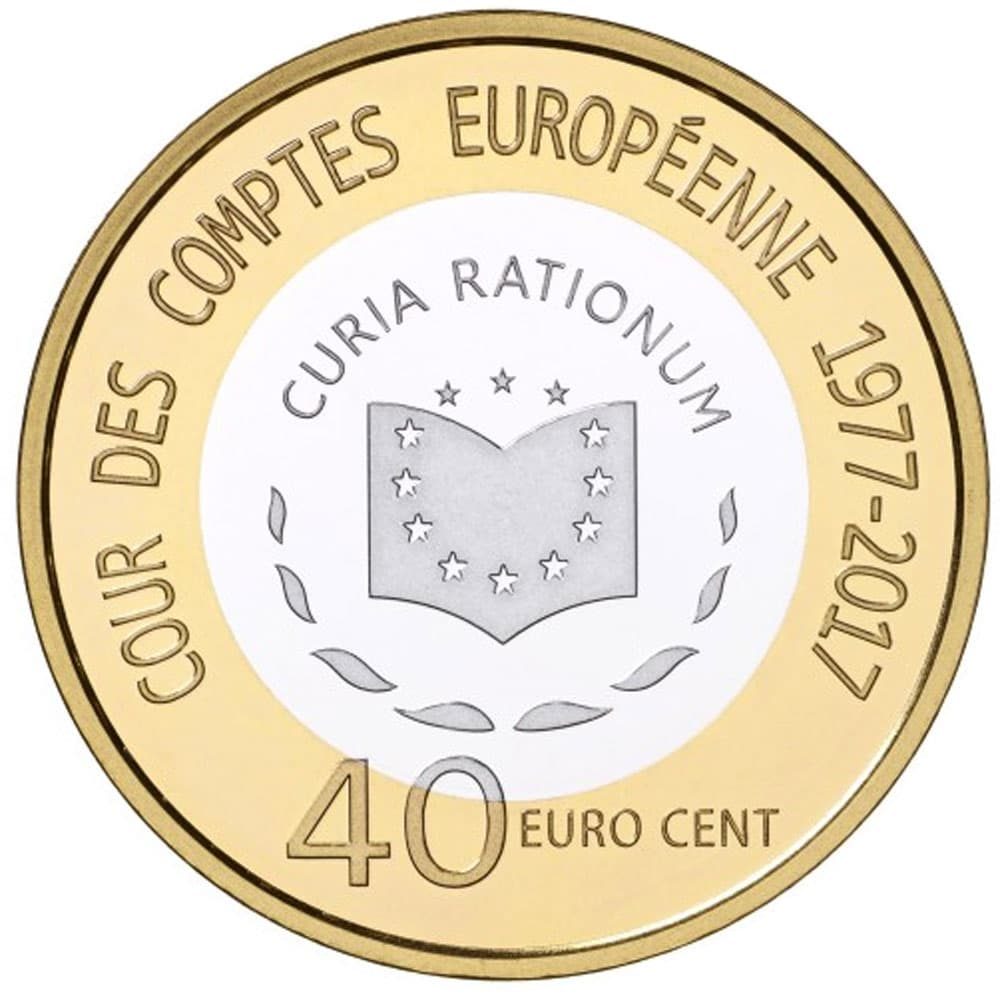 Moneda de Luxemburgo 40 céntimos 2017 Cour Des Comptes
