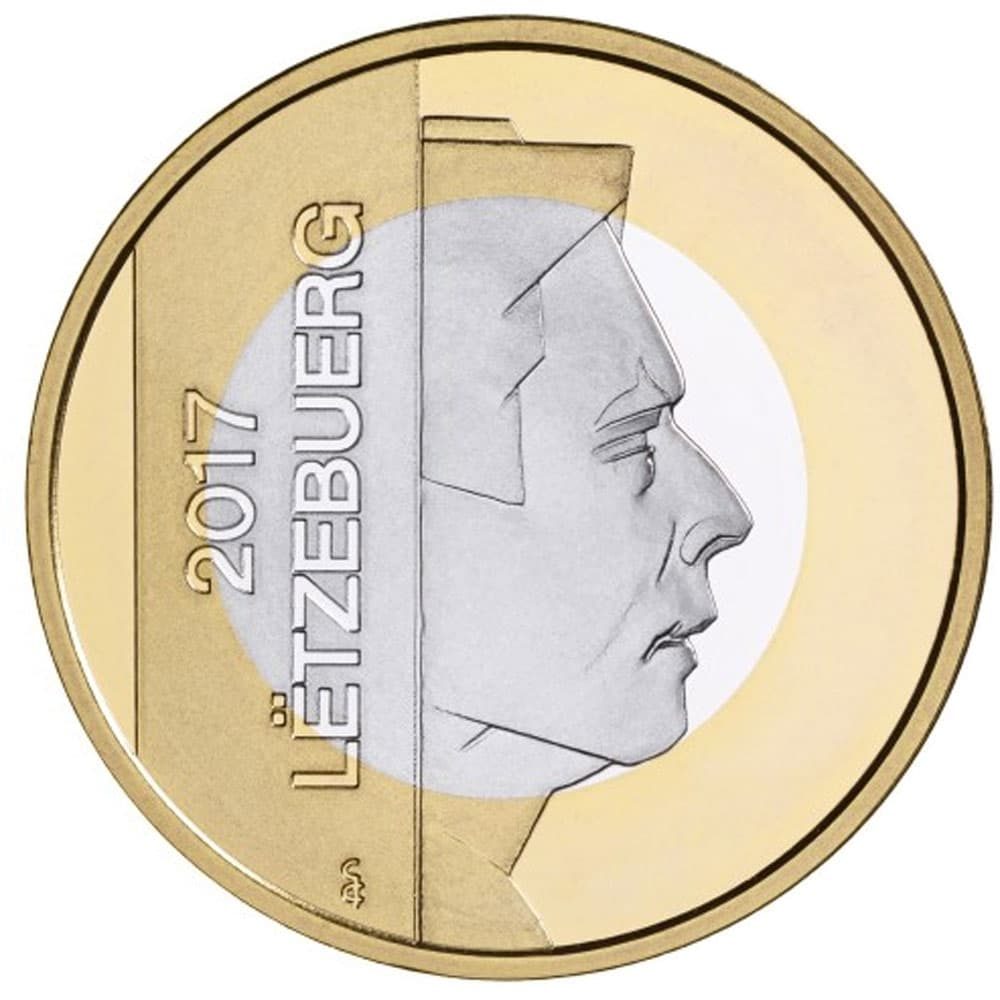 Moneda de Luxemburgo 40 céntimos 2017 Cour Des Comptes  - 2