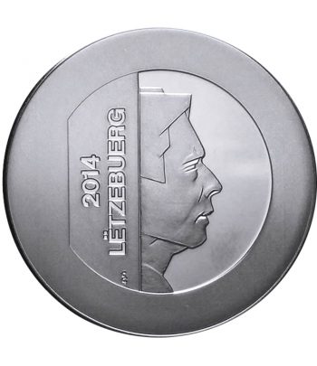 Moneda de Luxemburgo 5 Euros 2010 Acier Stahl Steel Acero