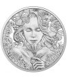 Moneda de plata 5 euros Austria Caléndula 2022