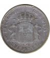 Moneda de España 1 Peseta de Plata 1900 *00 Alfonso XIII SM V.  - 2