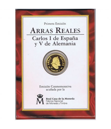 Arras Reales Carlos I de España y V de Alemania. Plata  - 1