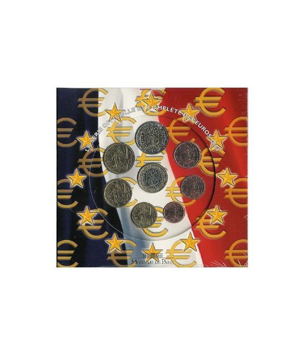 Cartera oficial euroset Francia 2004  - 2