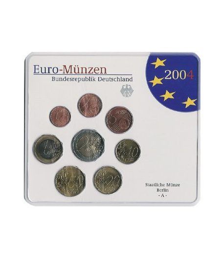 Cartera oficial euroset Alemania 2004 (5 cecas).