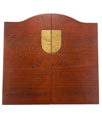 Monedas de plata y oro del V Centenario Carlos V año 2000  - 3