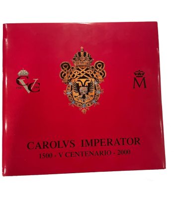 Monedas de plata y oro del V Centenario Carlos V año 2000  - 4