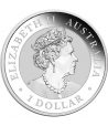 Moneda de 1$ de plata Australia Kookaburra año 2023  - 2