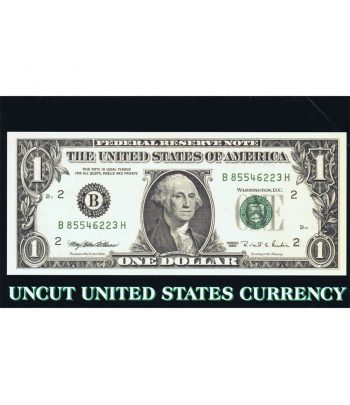 Billetes Estados Unidos 1 Dollar 1995 Washington.  - 4