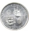 Moneda de Portugal 1000 Escudos 1998 Dom Manuel. Plata  - 2