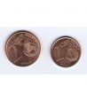 Monedas 1 y 2 céntimos Euro Andorra 2018  - 2