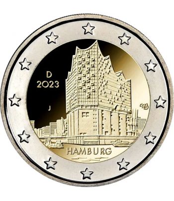 Francia - 2023 - Monedas Euros circulación - S/C / UNC - 2 € Año 2023 /  Juegos Olimpicos - Paris 2024 /