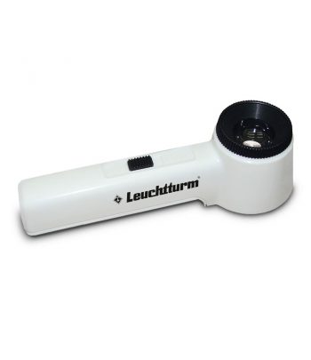 LEUCHTTURM Lupa de apoyo con LED anillo ajustable 10 aumentos Lupas - 2