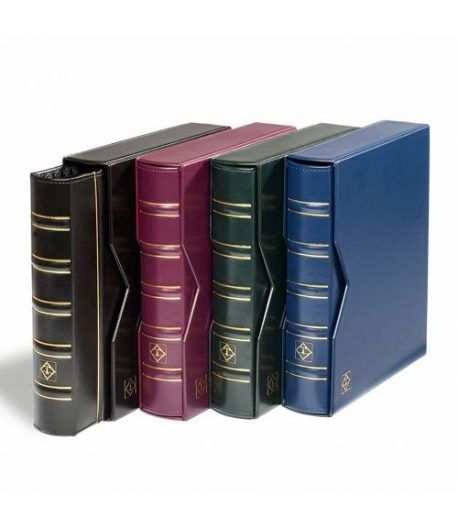 LEUCHTTURM Album monedas OPTIMA Classic +10 hojas+cajetin