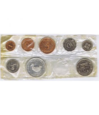 Monedas Mauricio año 1971 Proof en estuche.  - 1