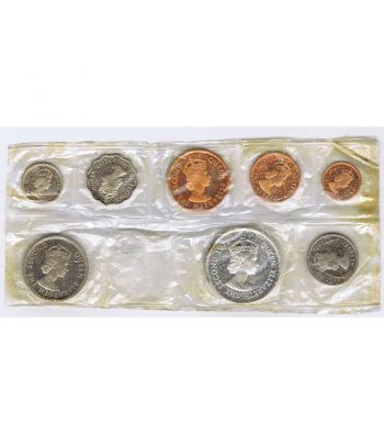 Monedas Mauricio año 1971 Proof en estuche.  - 2