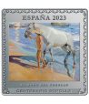 Moneda de España 10 euros 2023 Sorolla. El Baño del Caballo. Plata  - 2