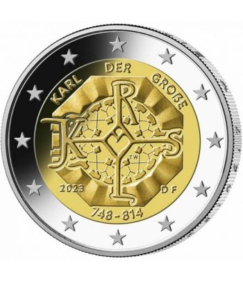 moneda 2 euros Alemania 2023 Carlomagno  - 1