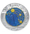 Moneda Austria 25 Euros de Niobio año 2015 Cosmología  - 2