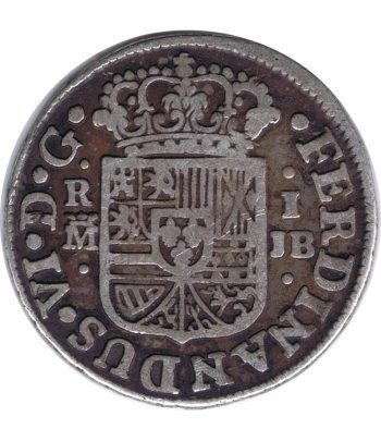 Moneda de España 1 Real 1748 Fernando VI Madrid. Plata.  - 2