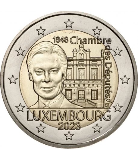 moneda 2 euros Luxemburgo 2023 Cámara de Diputados  - 1