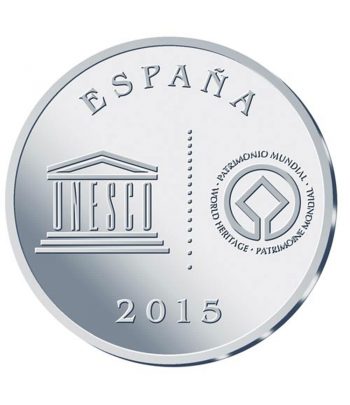 Moneda 2015 Patrimonio de la Humanidad. Merida. 5€ sin cartón  - 2