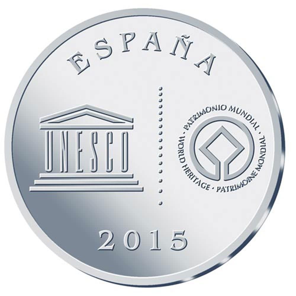 Moneda 2015 Patrimonio de la Humanidad. Merida. 5€ sin cartón  - 2