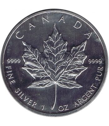 Moneda de 5$ de plata Canada Maple 1998  - 1