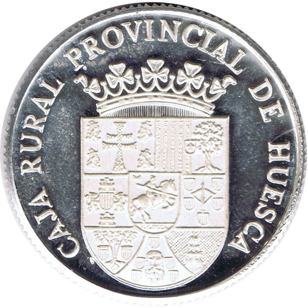 Medalla de plata Caja Rural Provincial de Huesca 1977.  - 1