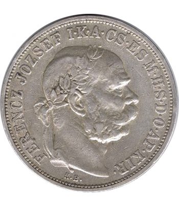 Hungría 5 coronas de plata 1907 Francisco José  - 2
