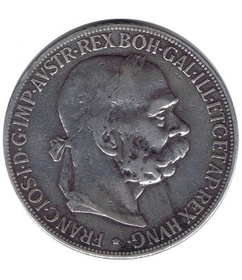 Austria 5 coronas de plata 1900 Francisco José  - 2