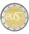moneda Irlanda 2 euros 2023 50 Años adhesión UE  - 1