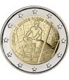 moneda 2 euros Francia 2023 Copa Mundial de Rugby.  - 1