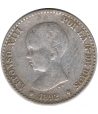 Moneda de España 50 Céntimos de Plata 1892 *22 Alfonso XIII PG M.  - 1