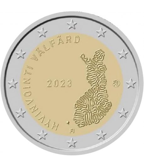 moneda 2 euros Finlandia 2023 Servicios Sociales y Sanitarios  - 1