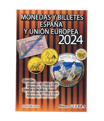 Catálogo de Monedas y billetes Hermanos Guerra 2024.  - 1