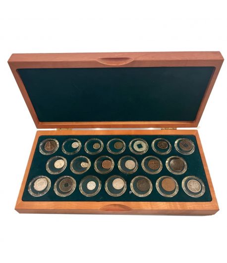 Colección 20 monedas Testigos de la Historia en plata y bronce .  - 1