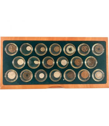 Colección 20 monedas Testigos de la Historia en plata y bronce .  - 2
