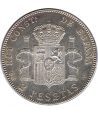Moneda de España 2 Pesetas de Plata 1905 Alfonso XIII SM V. SC  - 2