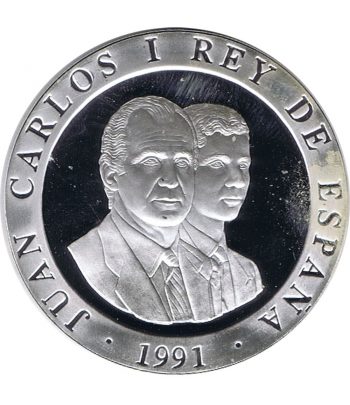 Moneda 2000 Pesetas 1991 Juegos Olímpicos Barcelona'92 Llama suelta  - 2